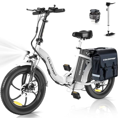 COLORWAY 20'' Electric Bike, Folding EBike.