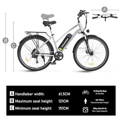 COLORWAY 28" Electric Bike