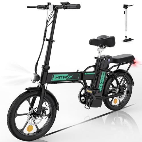 HITWAY Electric Bike E-Bike 8.4Ah Battery Foldable City Bikes.