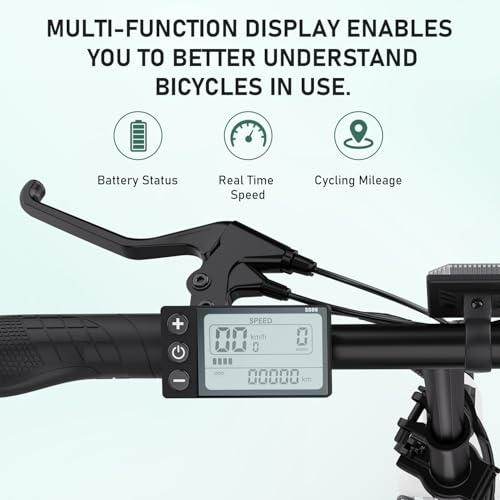 HITWAY Electric Bike E-Bike 8.4Ah Battery Foldable City Bikes.