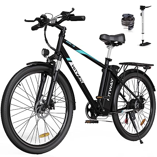 HITWAY Electric Bike for Adults, 26" Ebike.