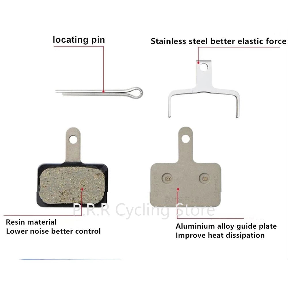 Resin Pad Bicycle Disc Brake Pads for Shimano