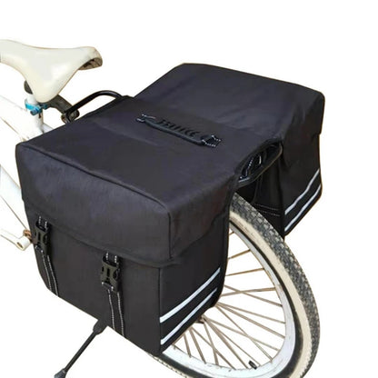 25L Large Capacity Bike Pannier Bag With Carrying Handle Bike Rear Bag Cycling Luggage for Mountain Bike