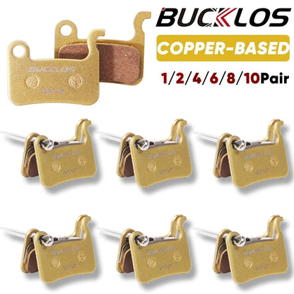 BUCKLOS MTB Disc Brake Pads for SHIMANO A01S Copper-Based Metal Hydraulic Brake Pad Mountain Bike Brake Pads for M975 M765 M595