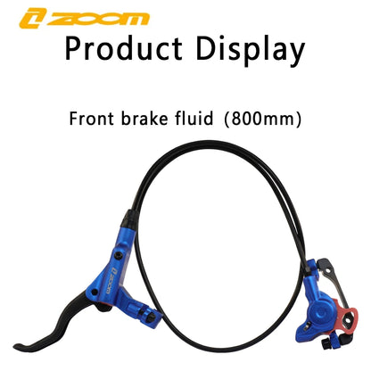 ZOOM HB-875 Hydraulic Bicycle Brake Mountain Bike Disc Brake Front 800mm/Rear 1400mm Hydraulic Brake Bicycle Accessories