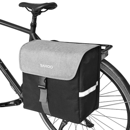 Bicycle Side Bag Bike Rear Seat Bag 40L Large Capacity Bicycle Rear Rack Bag Bike Pannier for Cycling Traveling Commuting